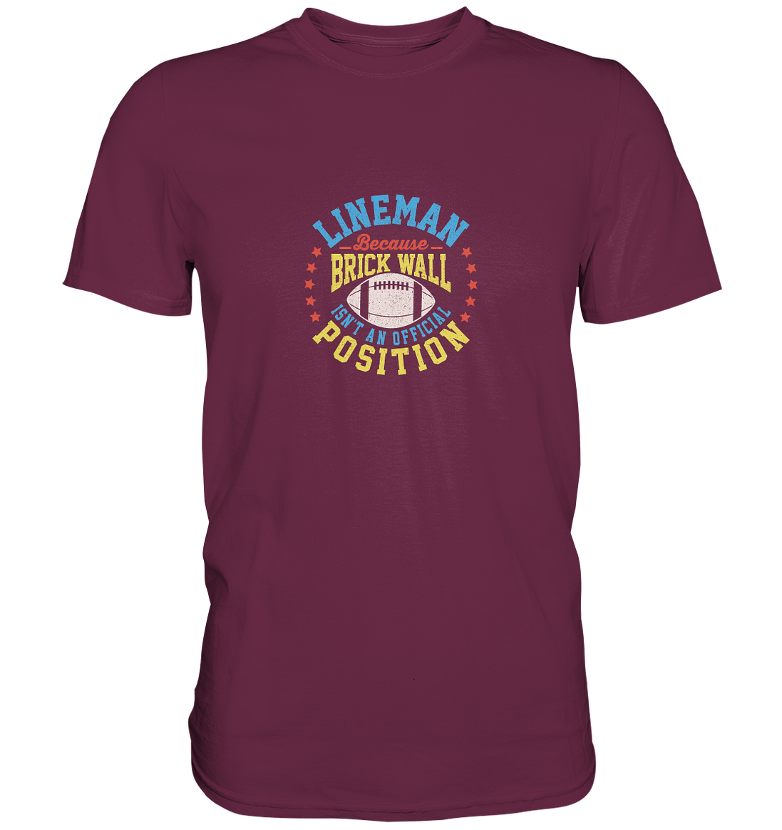 Lineman Brick Wall - Premium Shirt