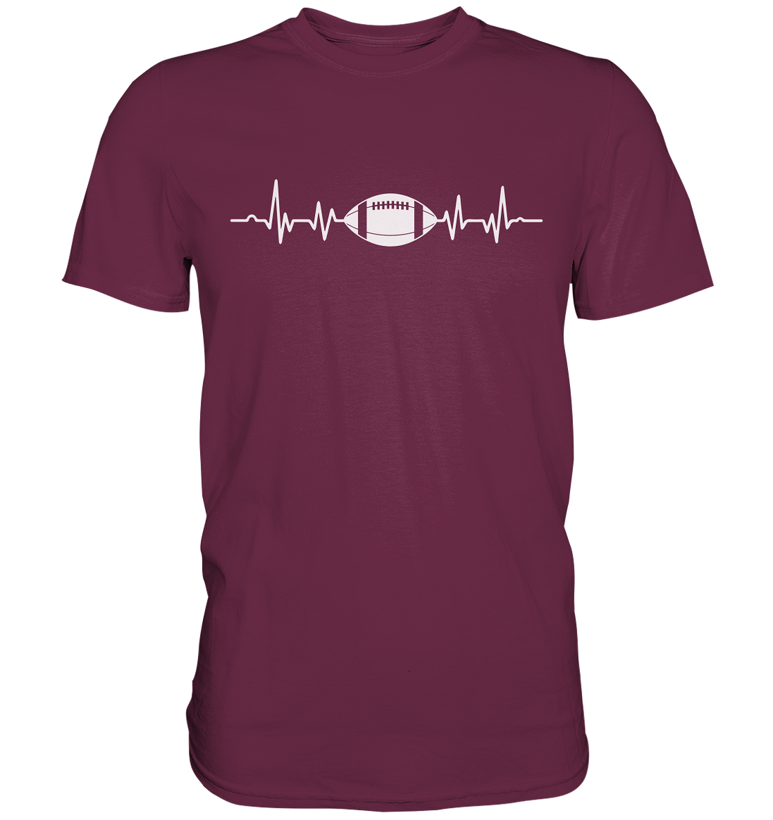 Football Heartbeat - Premium Shirt