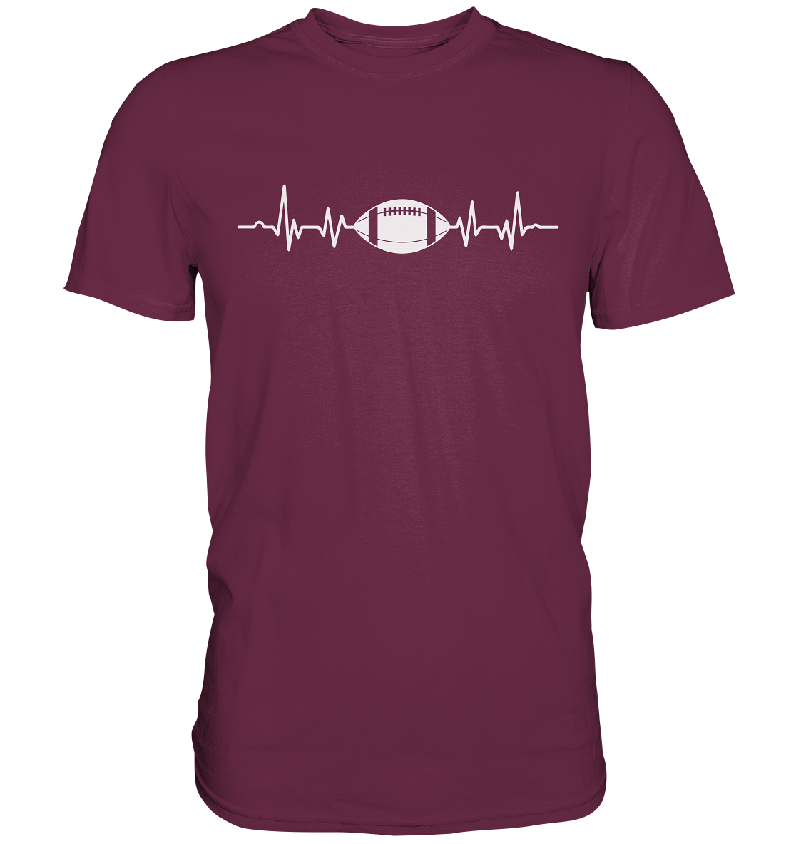 Football Heartbeat - Premium Shirt