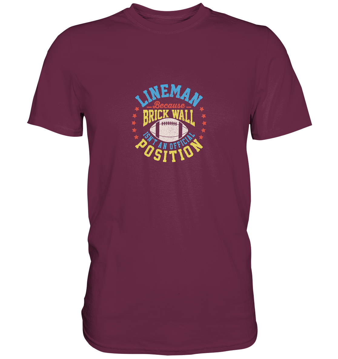 Lineman Brick Wall - Premium Shirt
