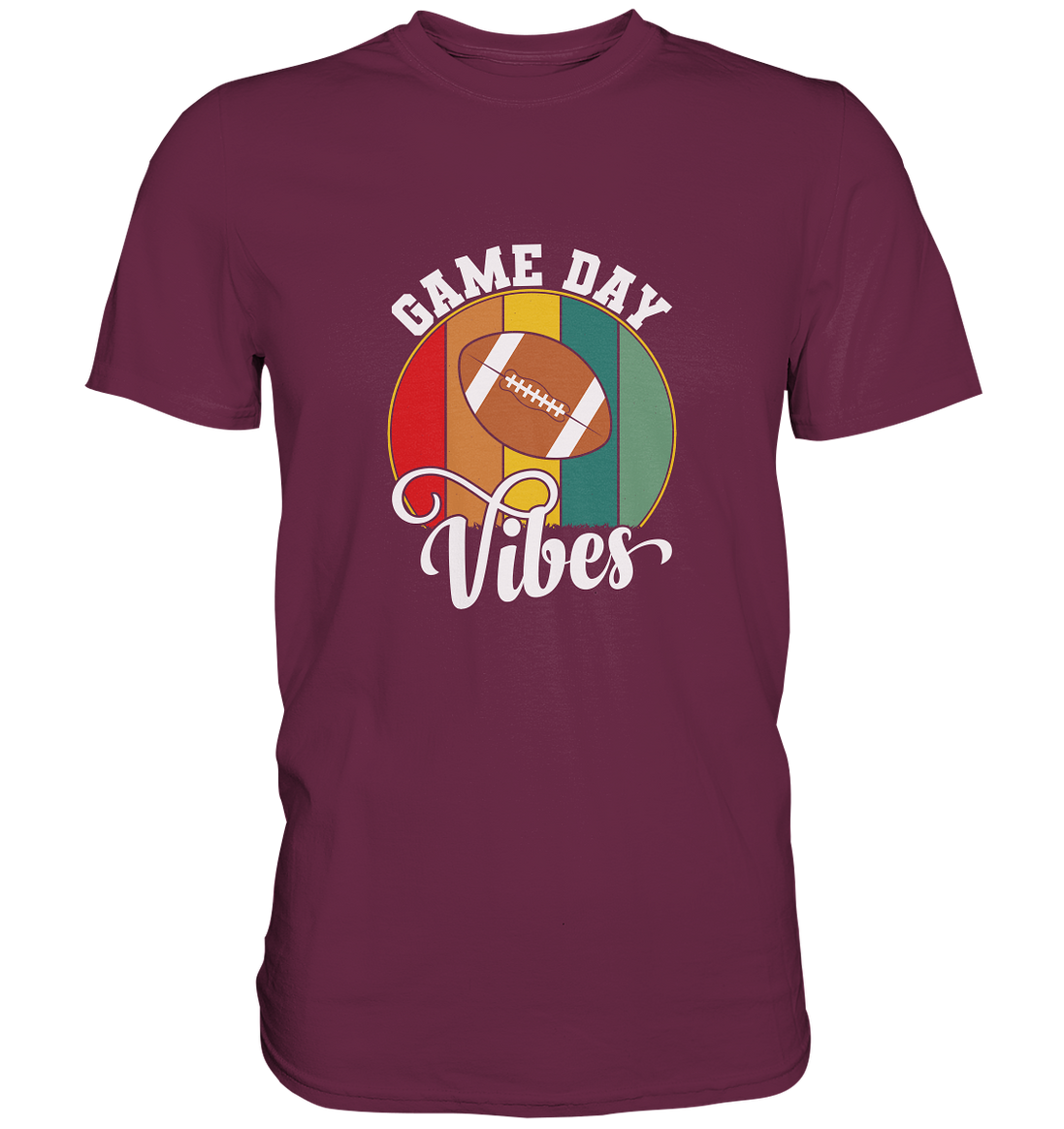 Game Day Vibes White - Premium Shirt