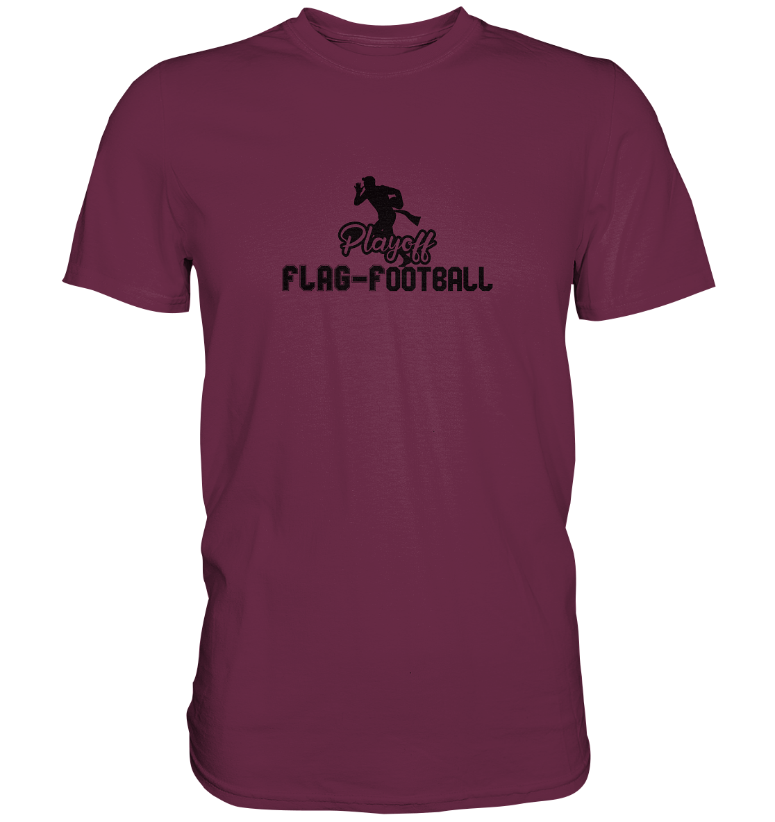 Playoff Flag Football Men Black - Premium Shirt