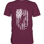 USA Flag Fight - Premium Shirt