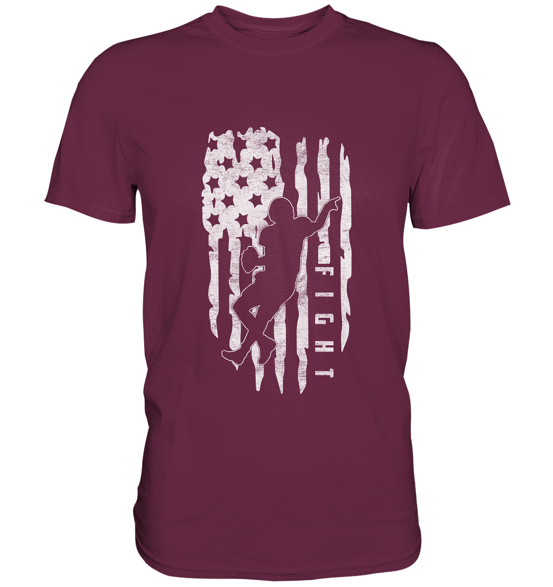 USA Flag Fight - Premium Shirt