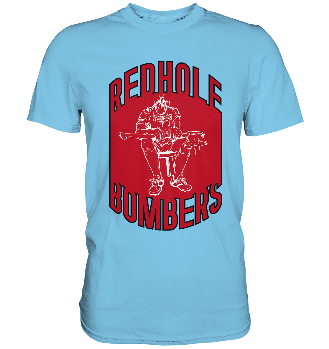 Red Hole Bombers Premium Shirt
