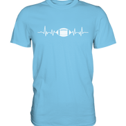 Football Heartbeat - Premium Shirt