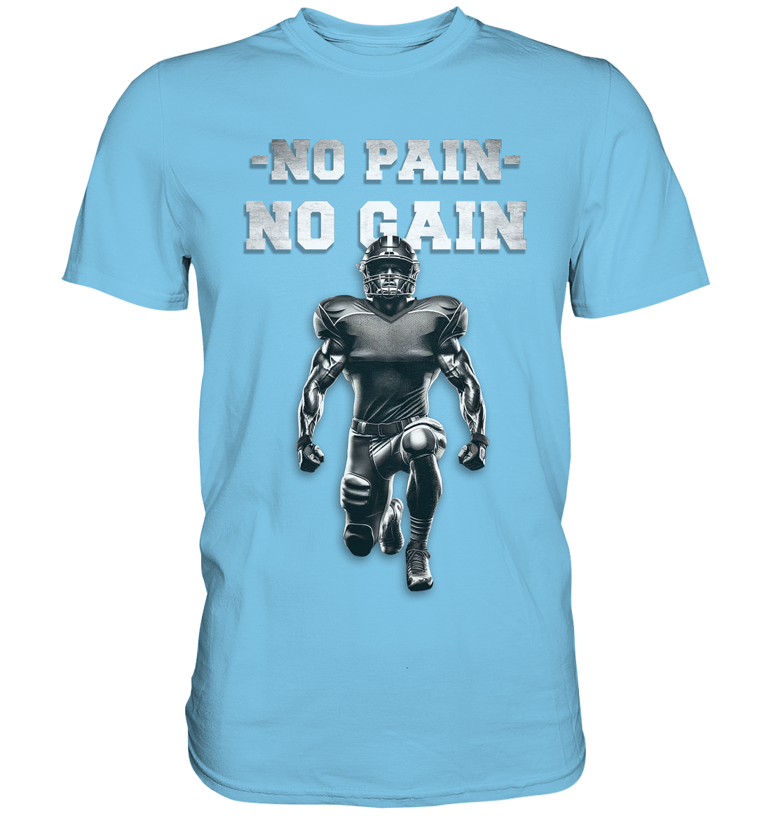No Pain No Gain Metal  - Premium Shirt