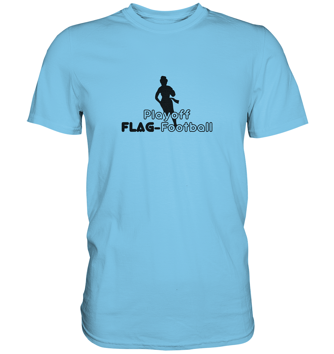 Playoff Flag Football  Women black  - Premium Shirt