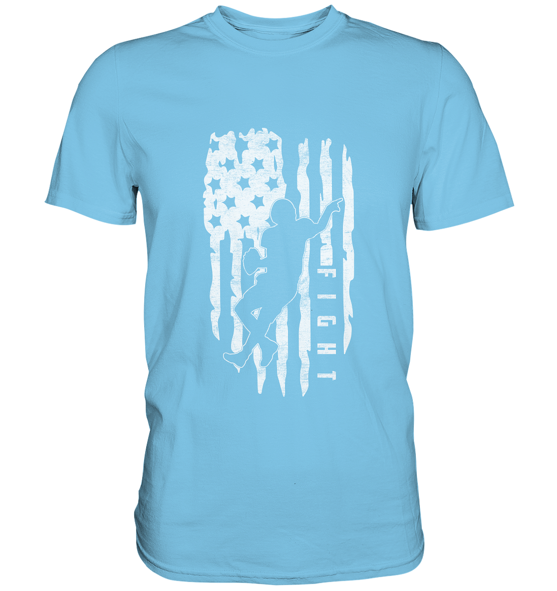 USA Flag Fight - Premium Shirt