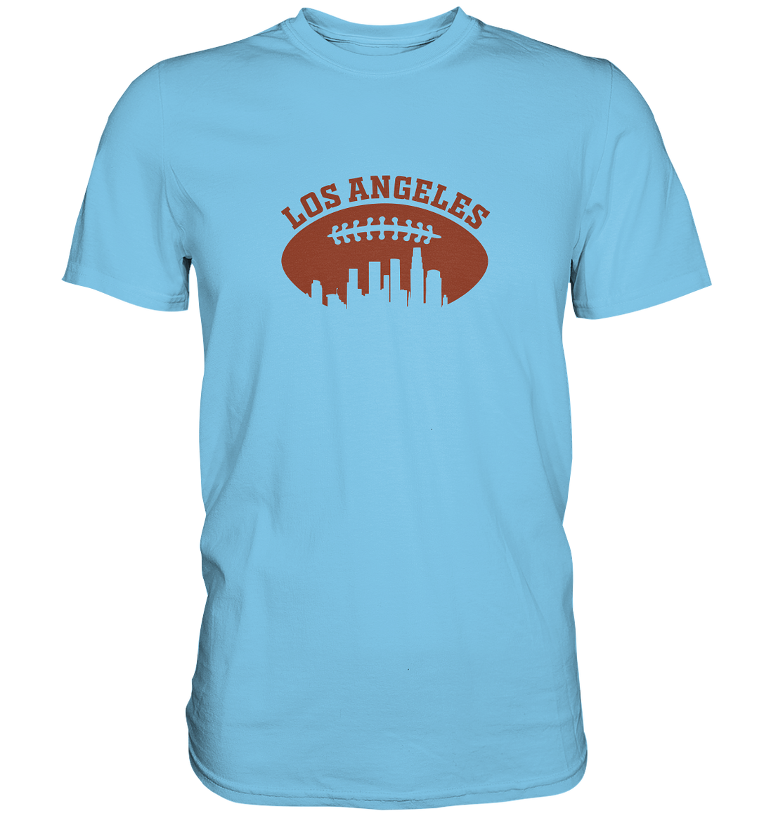 Los Angeles Football Silhouette - Premium Shirt