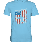 American Football Banner - Premium Shirt