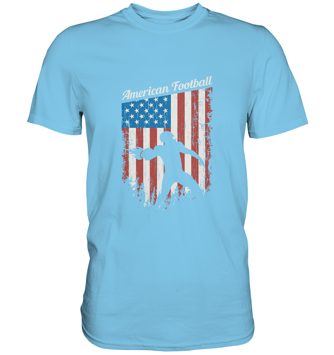 American Football Banner - Premium Shirt