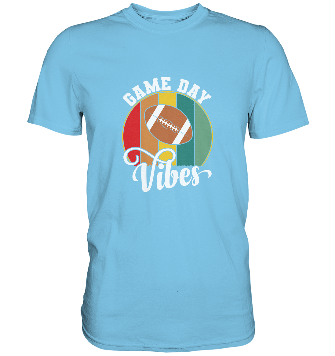 Game Day Vibes White - Premium Shirt