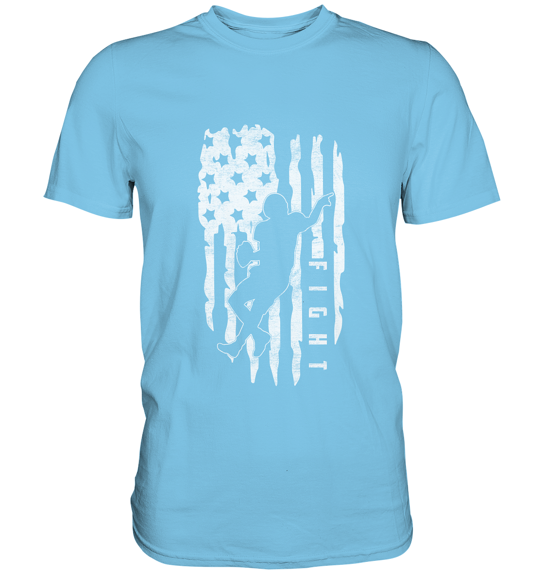 USA Flag Fight - Premium Shirt