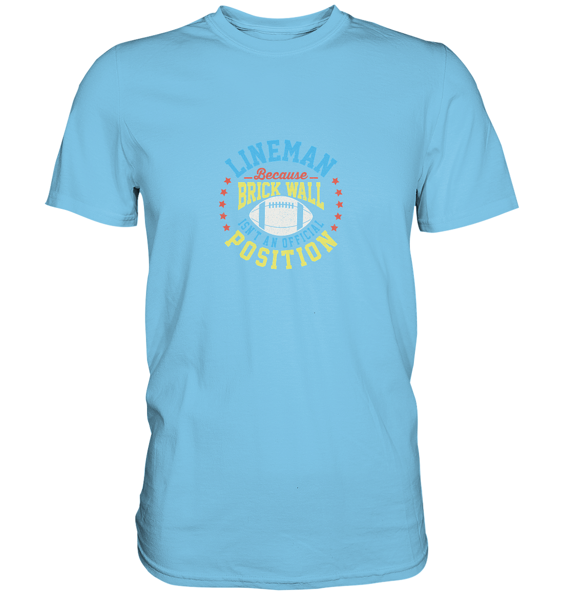 Lineman Brick Wall - Premium Shirt