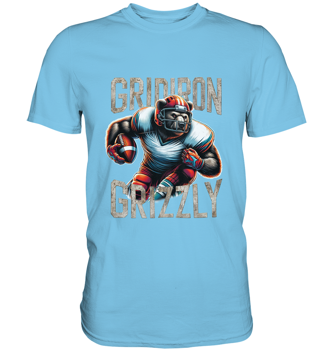 Gridiron Grizzly - Premium Shirt
