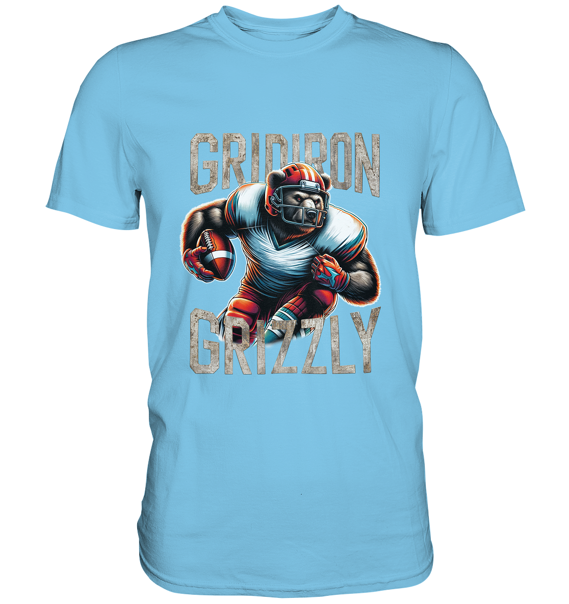 Gridiron Grizzly - Premium Shirt