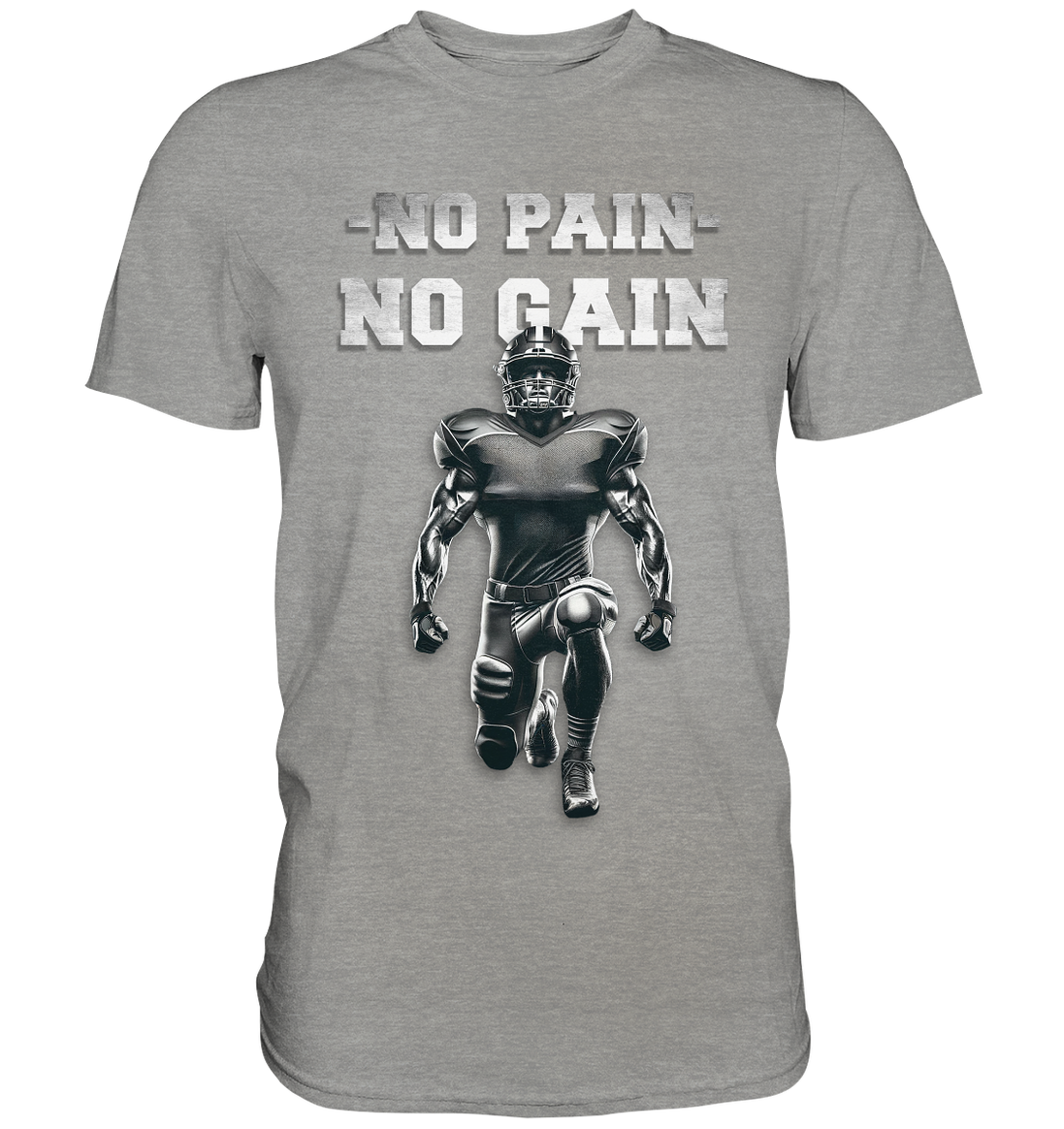No Pain No Gain Metal  - Premium Shirt