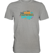 Flag Football Word Bubble - Premium Shirt