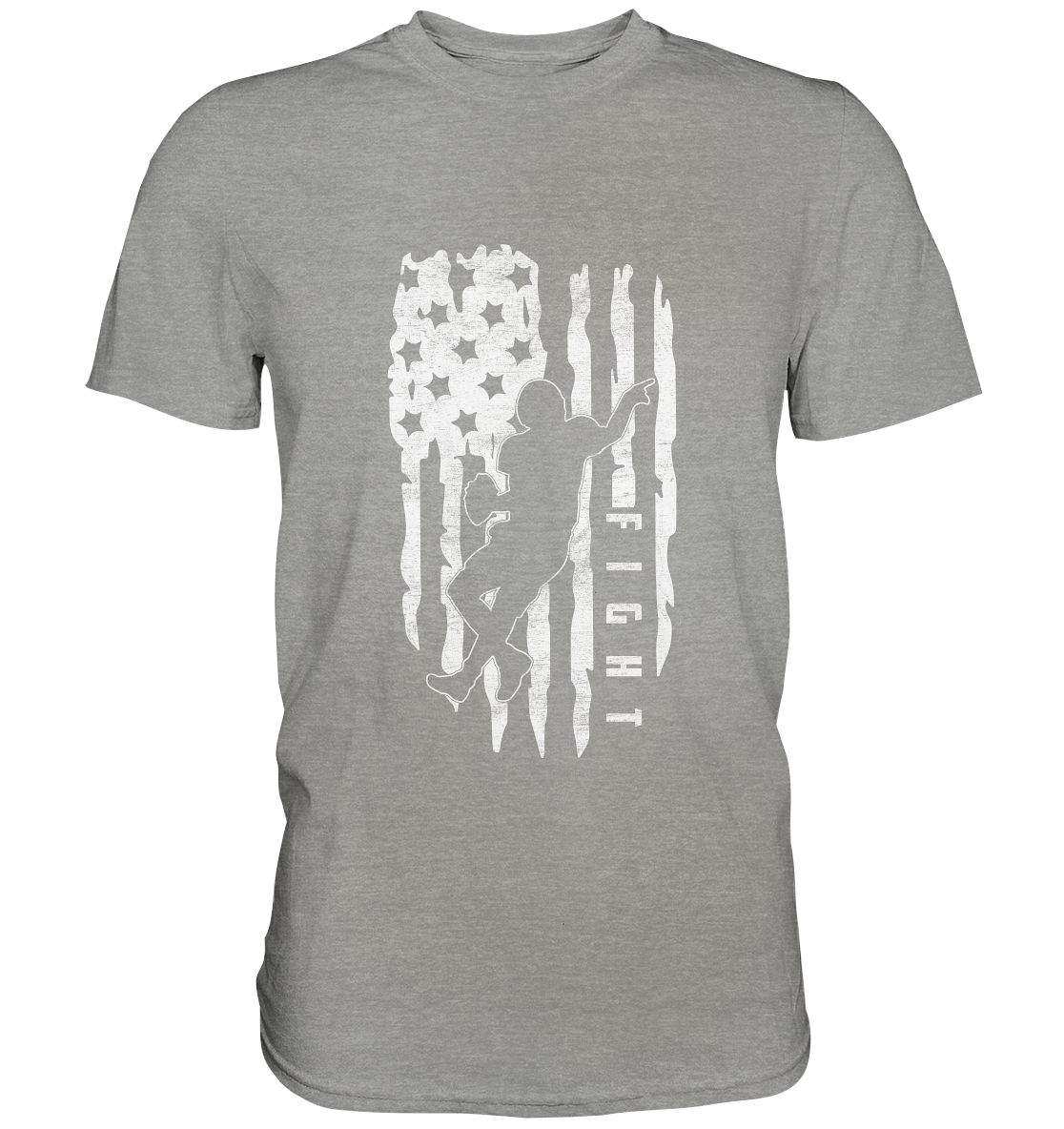 USA Flag Fight - Premium Shirt