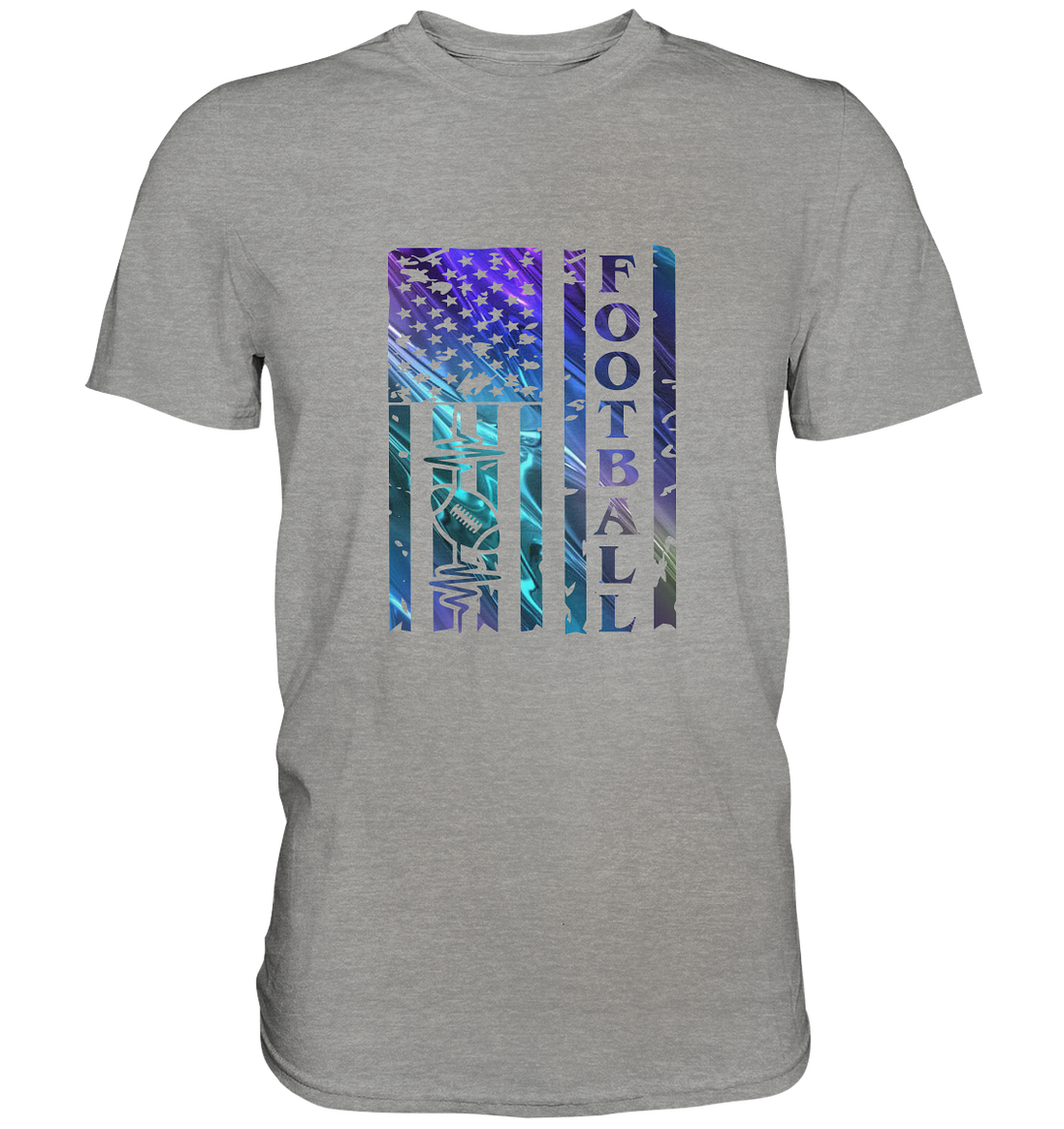 USA Football Flag  - Premium Shirt