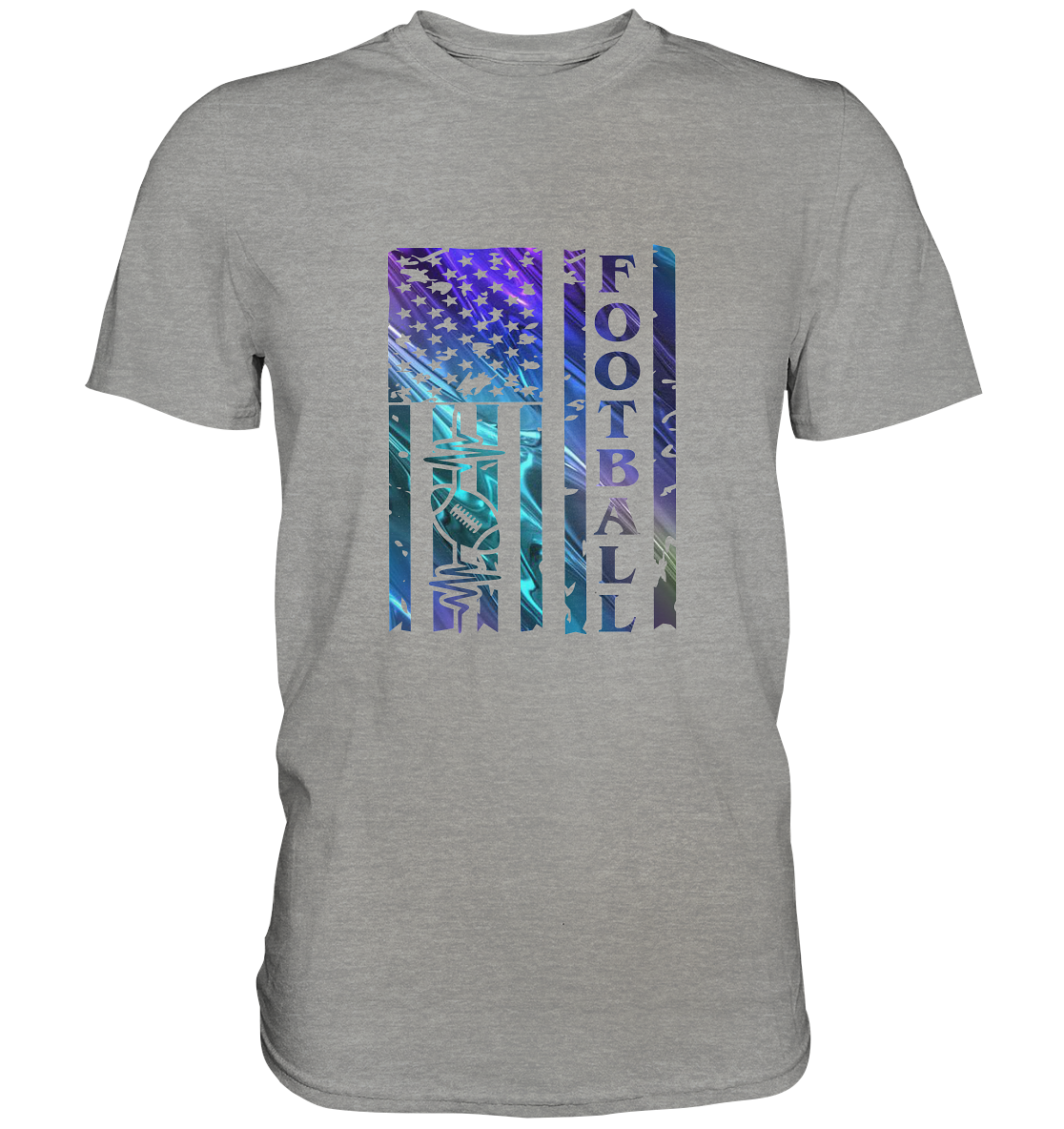 USA Football Flag  - Premium Shirt