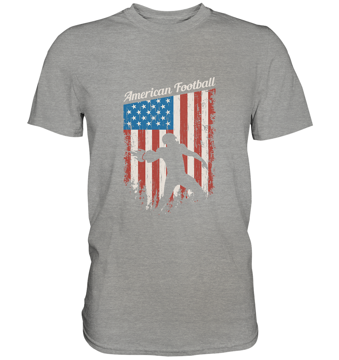 American Football Banner - Premium Shirt