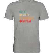 Eat Sleep Football Repeat - Premium Shirt