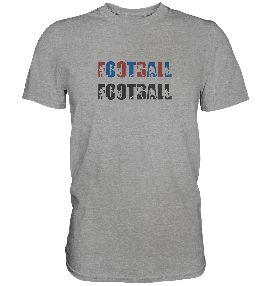 Football Silhouette - Premium Shirt