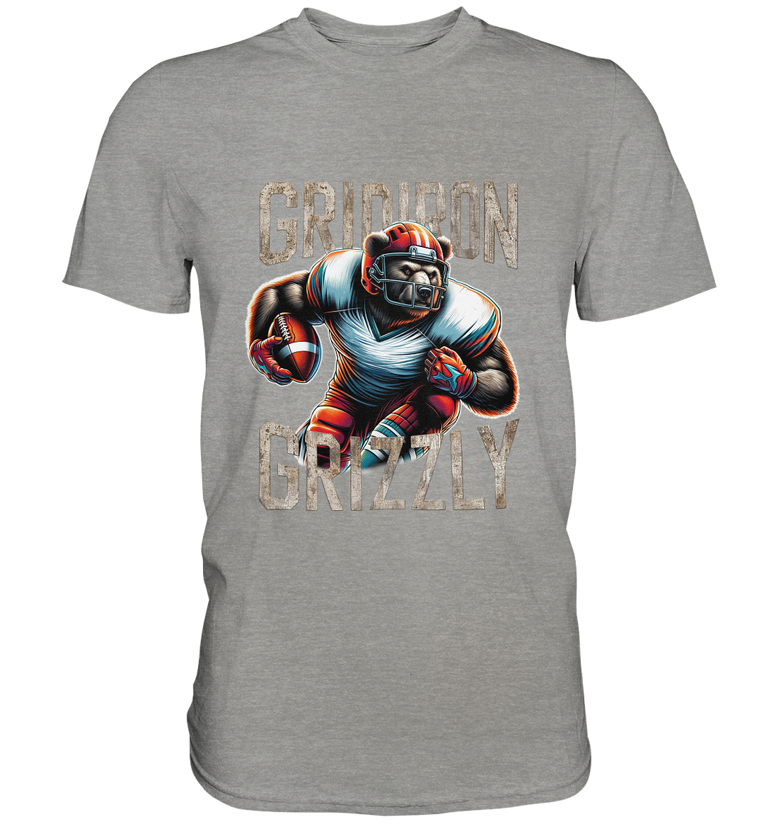 Gridiron Grizzly - Premium Shirt