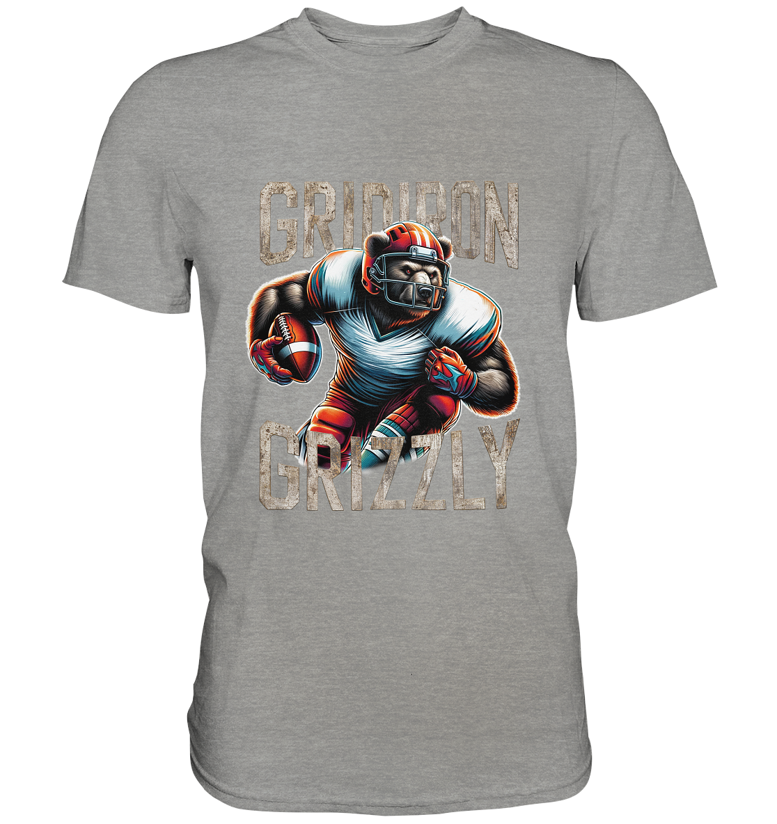 Gridiron Grizzly - Premium Shirt
