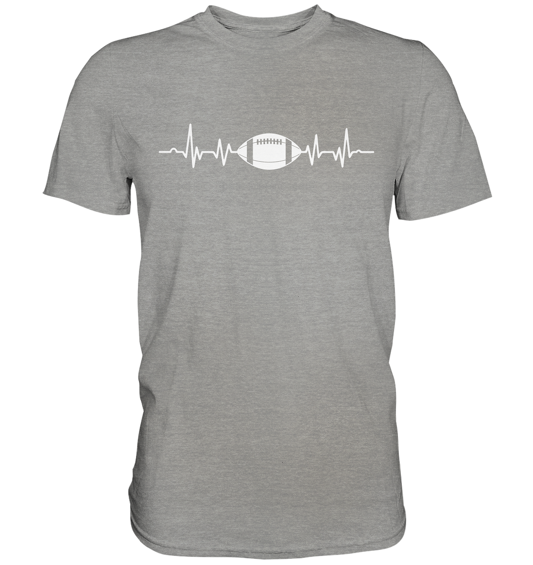 Football Heartbeat - Premium Shirt