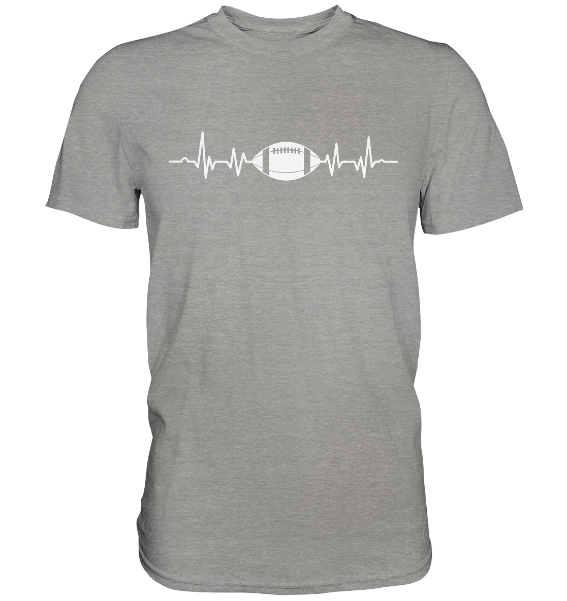 Football Heartbeat - Premium Shirt