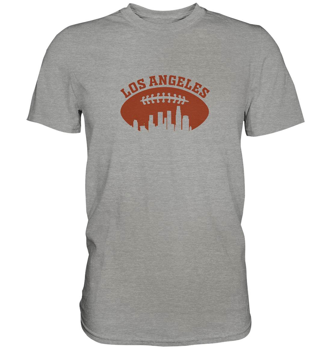 Los Angeles Football Silhouette - Premium Shirt