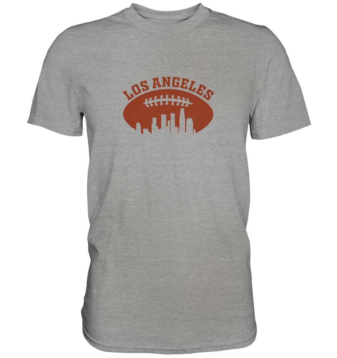 Los Angeles Football Silhouette - Premium Shirt