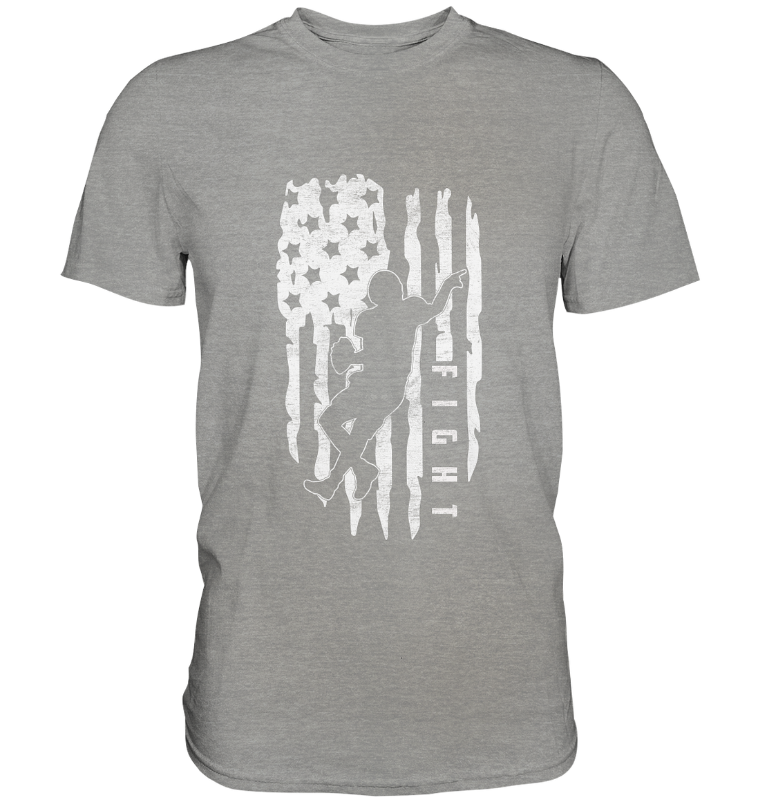 USA Flag Fight - Premium Shirt