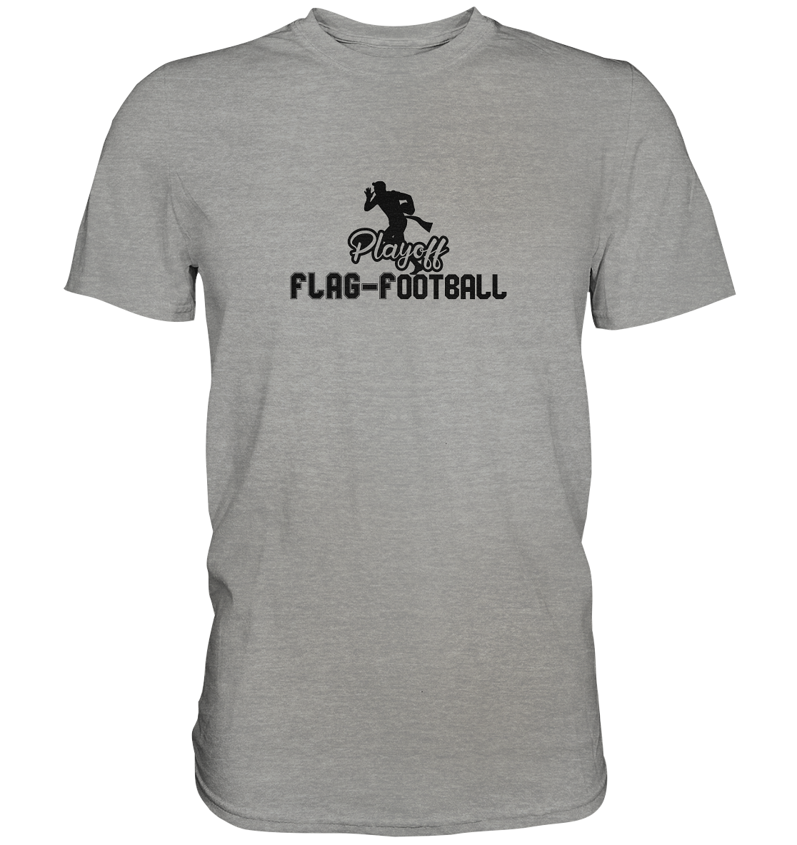 Playoff Flag Football Men Black - Premium Shirt
