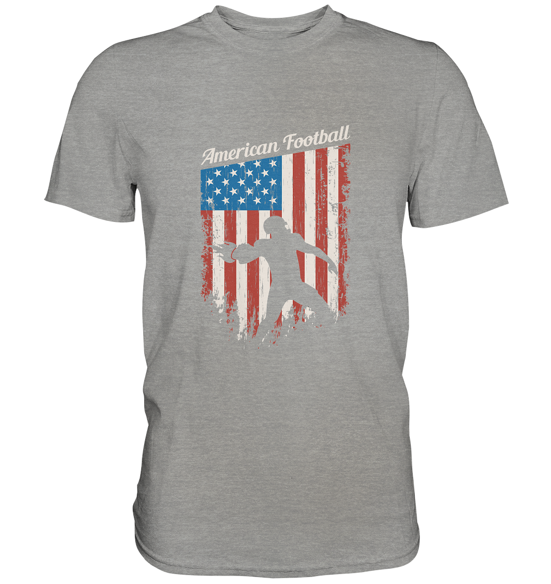 American Football Banner - Premium Shirt