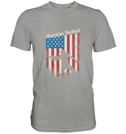 American Football Banner - Premium Shirt