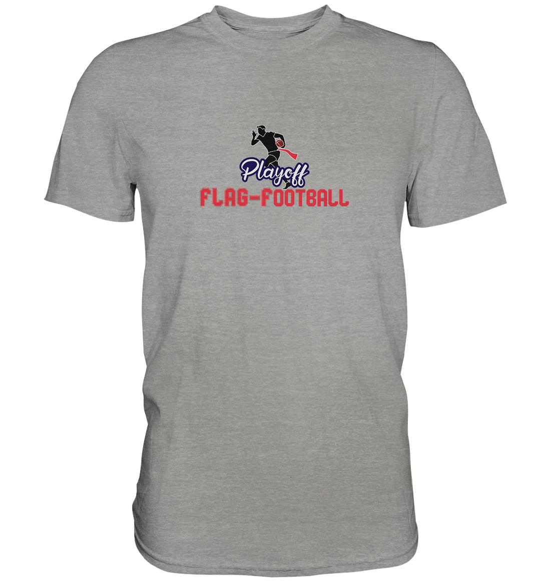 Playoff Flag Football Men red - Premium Shirt
