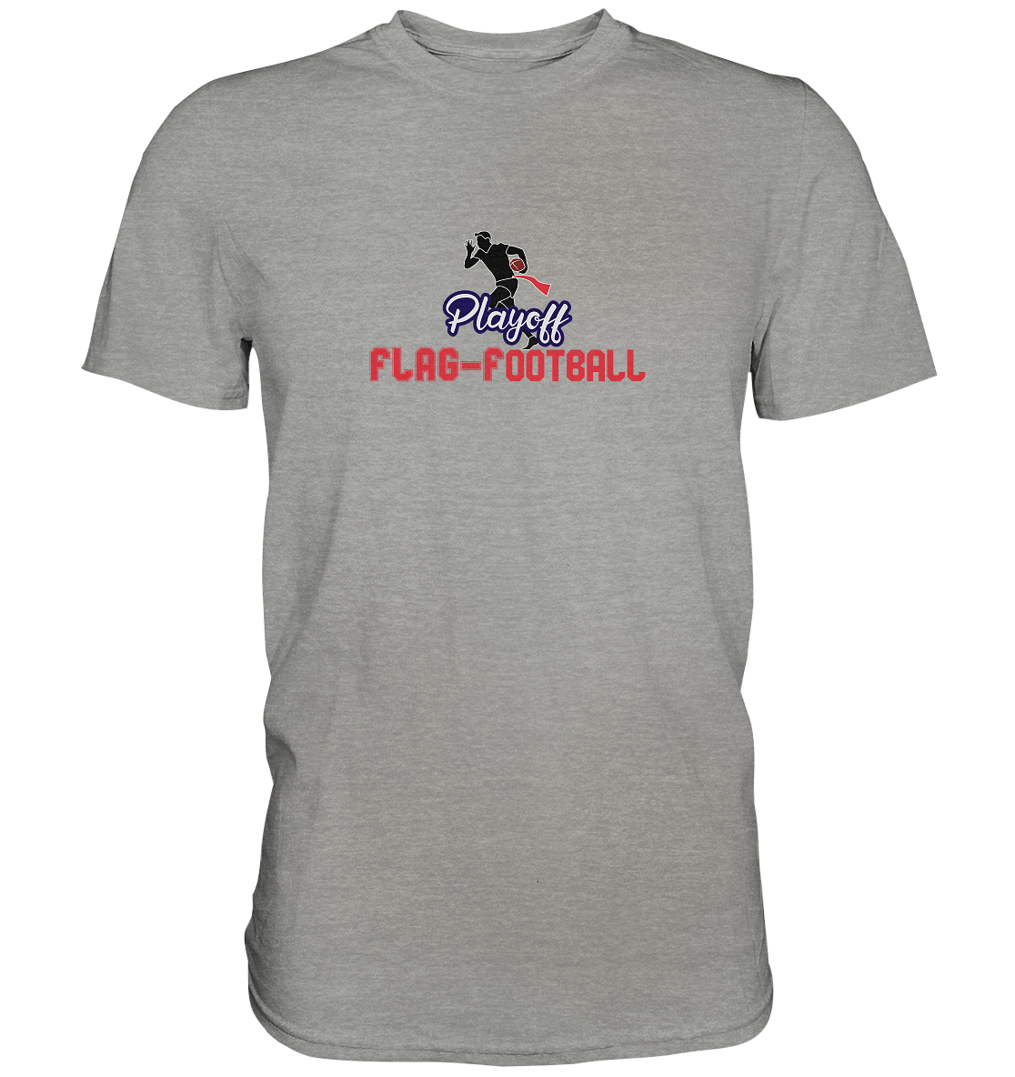 Playoff Flag Football Men red - Premium Shirt