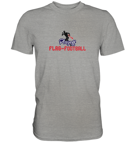 Playoff Flag Football  Men red - Premium Shirt