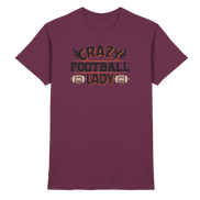 Crazy Football Lady - Premium Shirt