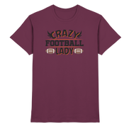 Crazy Football Lady - Premium Shirt
