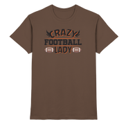 Crazy Football Lady - Premium Shirt