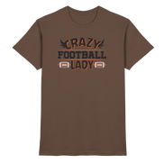 Crazy Football Lady - Premium Shirt