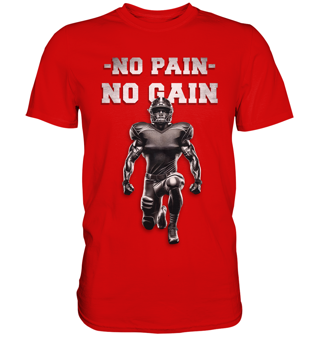 No Pain No Gain Metal  - Premium Shirt