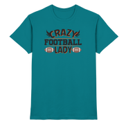 Crazy Football Lady - Premium Shirt