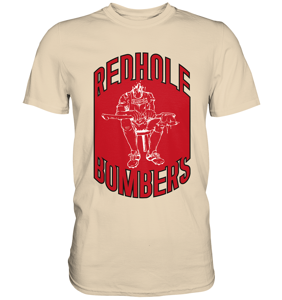 Red Hole Bombers Premium Shirt