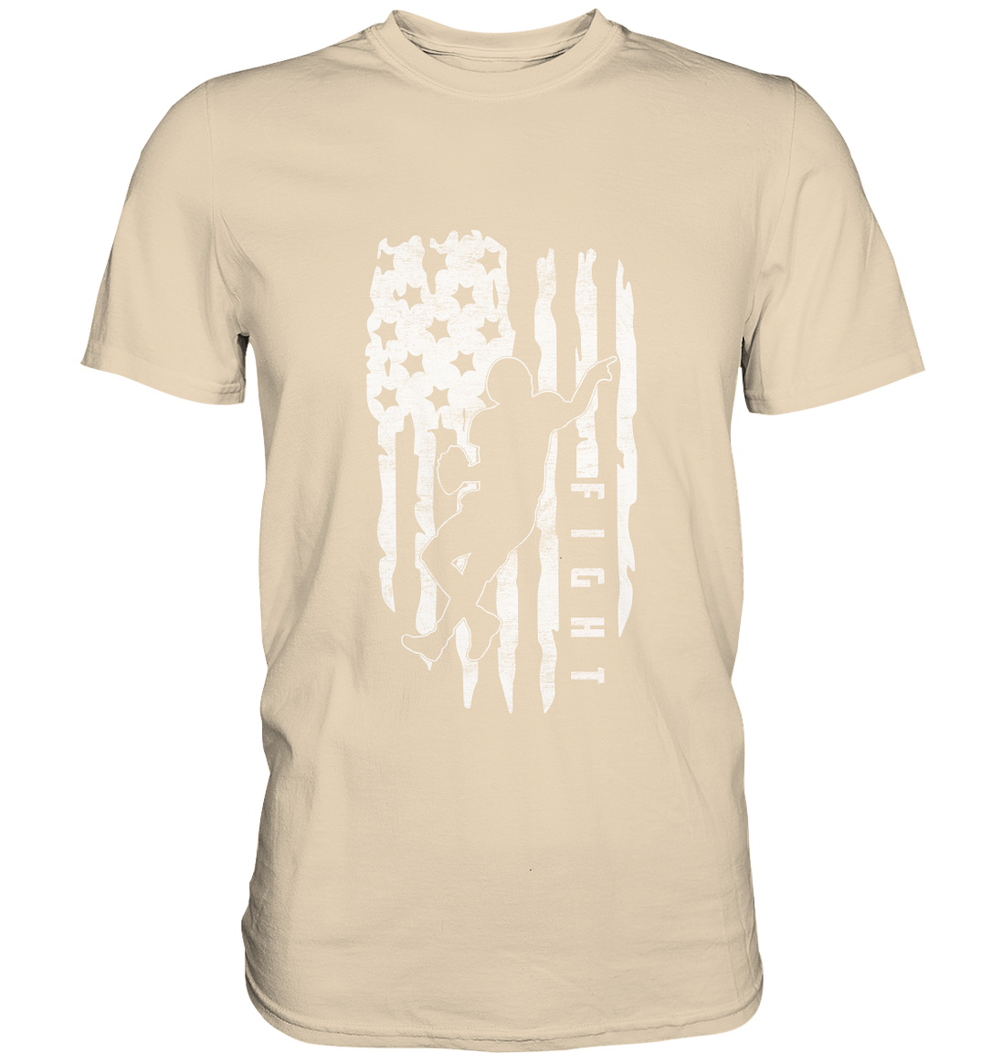 USA Flag Fight - Premium Shirt